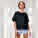 Stella Collider dámské tričko s ohrnutým rukávem - sttw089-black_studio_lifestyle_main_front - variant Eg STTW089C0021L