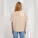 Stella Collider dámské tričko s ohrnutým rukávem - sttw089-heatherrainbow_studio_lifestyle_main_back - variant Eg STTW089C0841L
