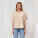 Stella Collider dámské tričko s ohrnutým rukávem - sttw089-heatherrainbow_studio_lifestyle_main_front - variant Eg STTW089C0841L