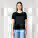 Stella Ella dámské přiléhavé tričko - sttw174-black_studio_lifestyle_main_front - variant Eg STTW174C0021L