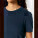 Stella Ella dámské přiléhavé tričko - sttw174-frenchnavy_studio_lifestyle_detail_front - variant Eg STTW174C7271L