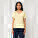 Stella Isla dámské tričko s výstřihem do V - sttw176-butter_studio_lifestyle_main_front - variant Eg STTW176C0781L