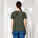 Stella Isla dámské tričko s výstřihem do V - sttw176-khaki_studio_lifestyle_main_back - variant Eg STTW176C2231L