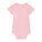 The babies' body s krátkým rukávem - stub103-cottonpink_packshot_main_back - variant Eg STUB103C005B4