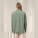 Stella Styler dámská uvolněná popelínová košile - stww973-softkhaki_studio_lifestyle_main_back - variant Eg STWW973C3671L