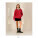 The women's zateplená bunda - stjw191-red_studio_main_front - variant Eg STJW191C0041L