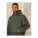 Kultovní mikina s kapucí středního střihu s volným střihem - stsu077-khaki_studio_detail_front - variant Eg STSU077C2231L