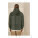 Kultovní mikina s kapucí středního střihu s volným střihem - stsu077-khaki_studio_main_back - variant Eg STSU077C2231L