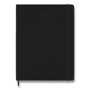 Diář Moleskine Smart Writing 2025 - XL, týdenní — černá