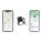 Zvonek na kolo s lokalizačním systémem Bike Finder Dual - p30114-p3011401-1003 - variant 