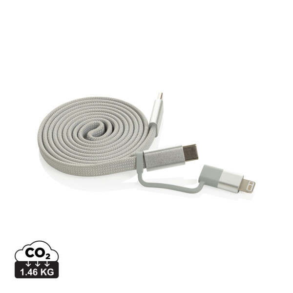 Arc RCS recyklovaný ultratenký 60W 2 v 1 magnetický kabel
