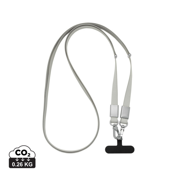 Crossbody šňůrka Nivo RCS z recyklovaného PET