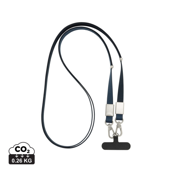 Crossbody šňůrka Nivo RCS z recyklovaného PET
