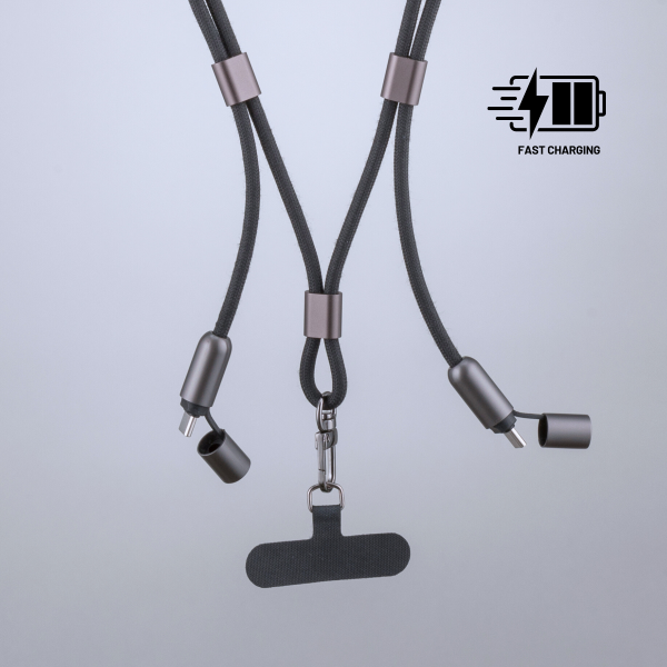 Opti Pro Series Magnetic – USB-C to USB-C lanyard cable, 60W PD