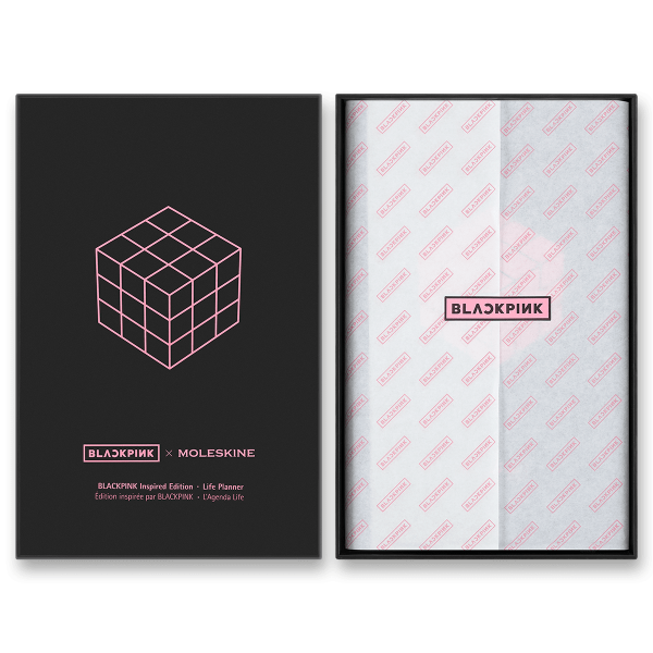 Diář Moleskine UNI Blackpink - tvrdé desky, L, týdenní, sběratelská edice