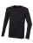 SFM124 Mens Feel Good Long Sleeves Stretch T - SFM124_Black - variant Ls 1000167476