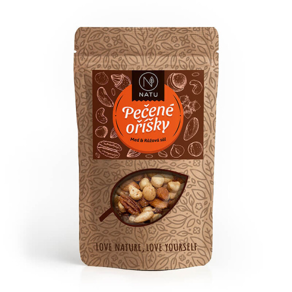 Pečené oříšky s medem a solí 200 g