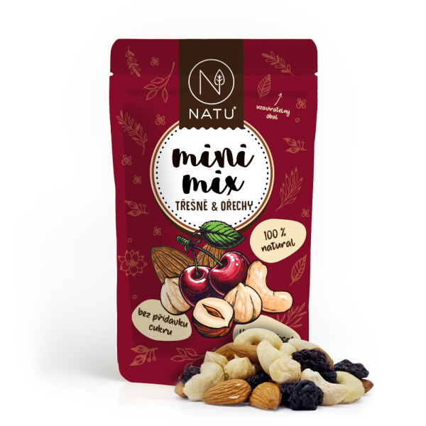 Mini mix třešně a oříšky 80 g