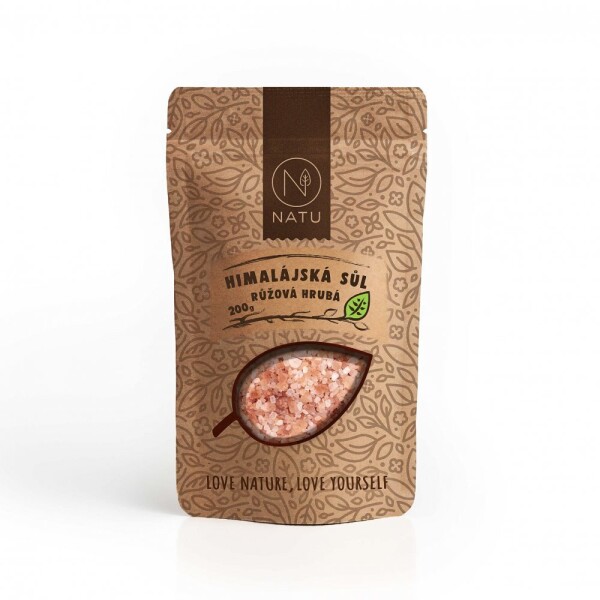 Himálajská růžová sůl hrubá 200 g