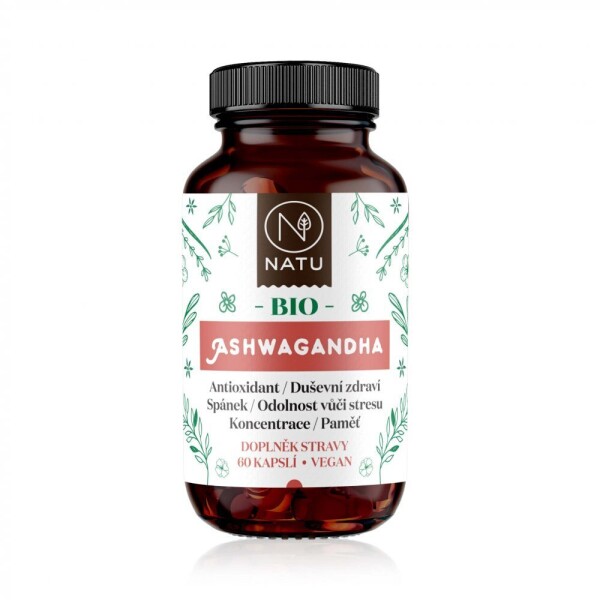 BIO Ashwagandha 60 kapslí