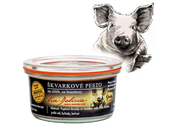 Škvarkové pesto 120 g