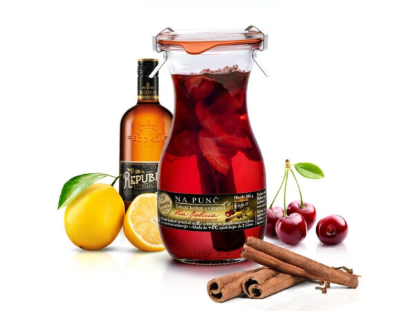 Na punč - tekuté koření s višněmi 354 g