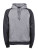 TJ5432 Two-Tone Hooded Sweatshirt - TJ5432_Heather-Grey_Dark-Grey-(Solid) - variant Ls 1000181861