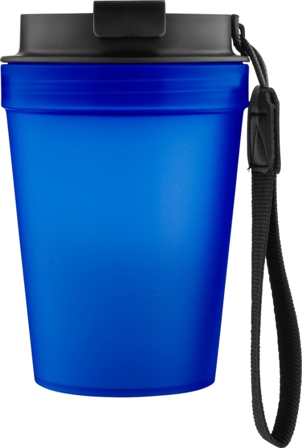 Jednostěnný termohrnek se šňůrkou na zápěstí 350 ml
