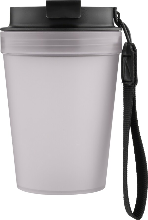 Jednostěnný termohrnek se šňůrkou na zápěstí 350 ml