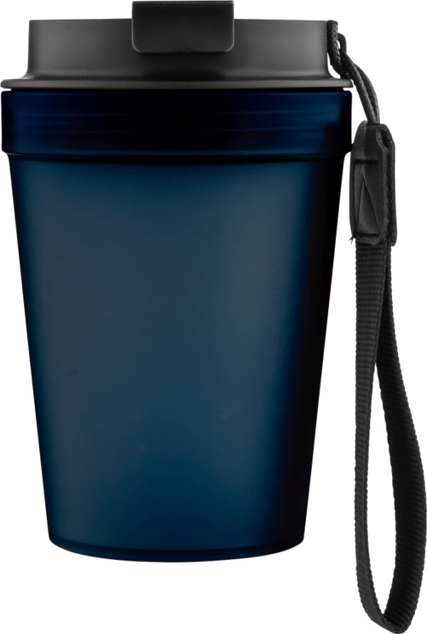 Jednostěnný termohrnek se šňůrkou na zápěstí 350 ml