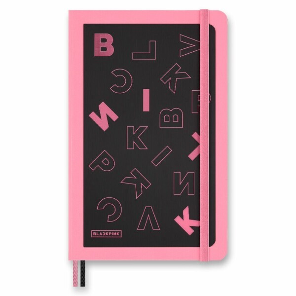 18-měsíční diář Moleskine Blackpink 2026-2027 - tvrdé desky, L, týdenní