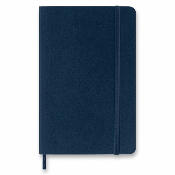 18-měsíční diář Moleskine 2026-27 - měkké desky, S, týdenní