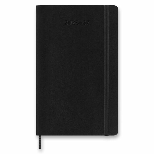 18měsíční diář Moleskine 2026 - 27 - tvrdé desky, L, týdenní