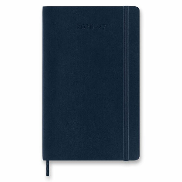 18měsíční diář Moleskine 2026 - 27 - tvrdé desky, L, týdenní
