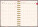 NOTIQUE Spirálový 18měsíční diář Petito – Červené květiny 2026/2027, 13 x 18 cm - pgd-37212-v_02 - variant Pg PGD-37212-V