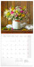 NOTIQUE Poznámkový kalendář Květiny 2027, 30 x 30 cm - pgp-36341-z_kal - variant Pg PGP-36341-Z