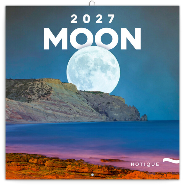 NOTIQUE Notepad Calendar Month 2027, 30 x 30 cm