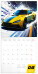 NOTIQUE Poznámkový kalendář Fantastická auta 2027, 30 x 30 cm - pgp-36356-v_kal - variant Pg PGP-36356-V
