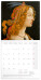 NOTIQUE Poznámkový kalendář Sandro Botticelli 2027, 30 x 30 cm - pgp-36996-z_kal - variant Pg PGP-36996-Z