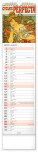 NOTIQUE Nástěnný kalendář Alfons Mucha CZ/SK 2027, 12 x 48 cm - pgn-36840-l_08 - variant Pg PGN-36840-L