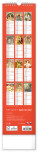 NOTIQUE Nástěnný kalendář Alfons Mucha CZ/SK 2027, 12 x 48 cm - pgn-36840-l_zad - variant Pg PGN-36840-L