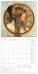 NOTIQUE Poznámkový kalendář Alfons Mucha EN/CZ 2027, 20 x 20 cm - pgp-36983_kal - variant Pg PGP-36983