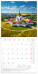 NOTIQUE Poznámkový kalendář Česká republika EN/CZ 2027, 20 x 20 cm - pgp-36985_kal - variant Pg PGP-36985