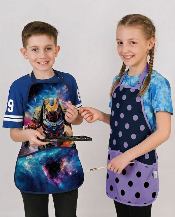 Zásterka na výtvarnú výchovu Cute bow