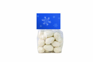 Mandle v bílé čokoládě a kokosu 40 g — bílá