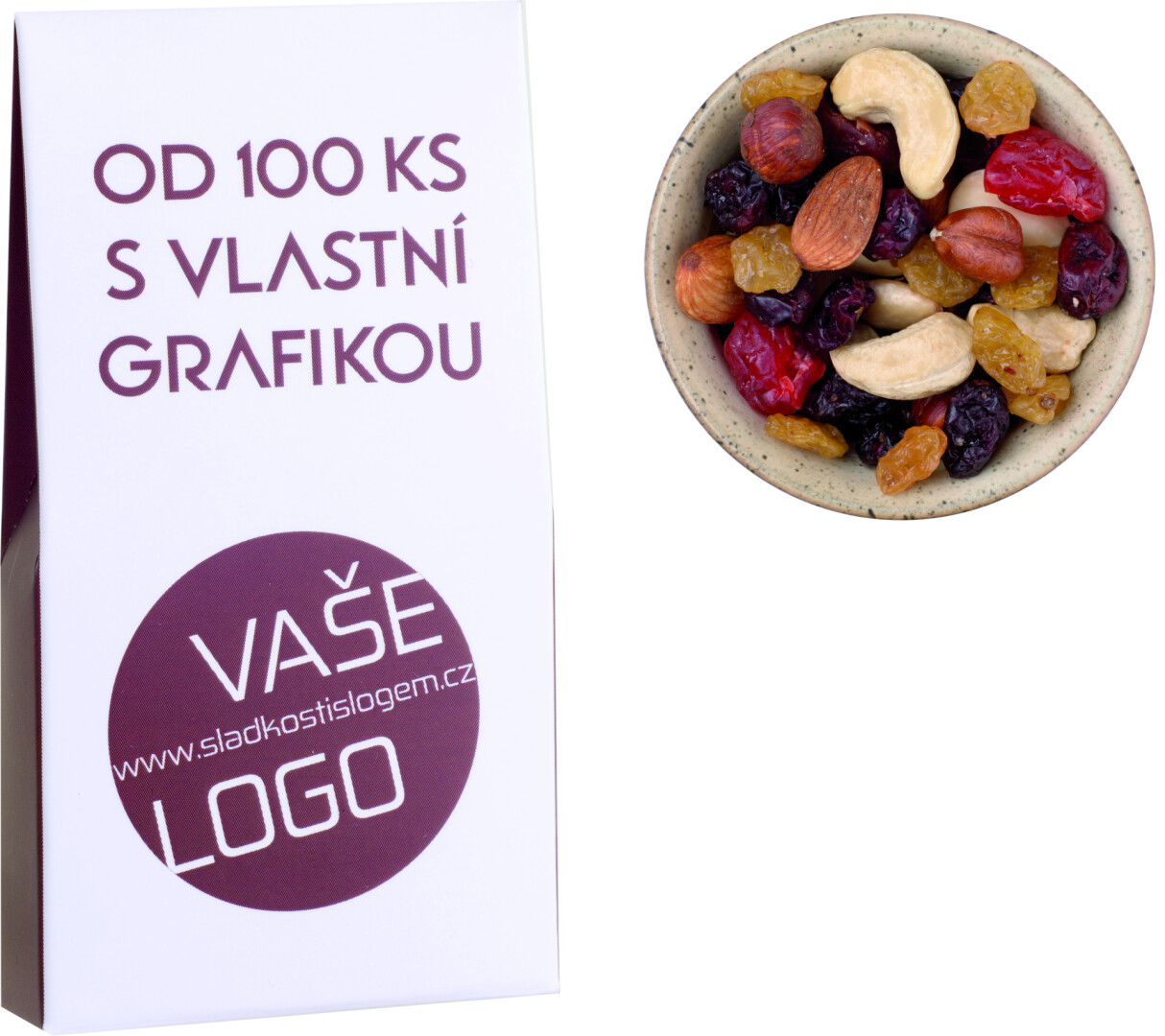 Směs ořechů a ovoce 100 g