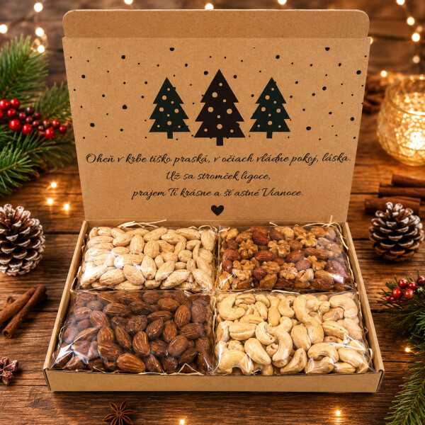 DÁRKOVÁ KRABIČKA 4 × 80 g SLANÁ
