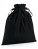 WM118 Organic Cotton Draw Cord Bag - WM118_Black - variant Ls 1000191114