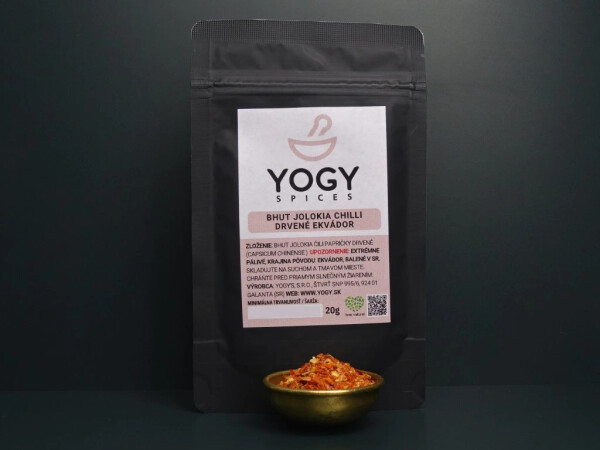 Bhut Jolokia chilli drcené Ekvádor 20 g