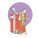 NOTIQUE Poznámkový kalendář Malý princ Plastic 2027, PLASTIC FREE, 30 x 30 cm - pgp-36347_12 - variant Pg PGP-36347